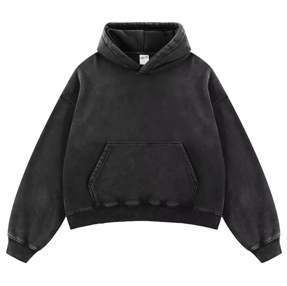 Blue Edit Boxy Hoodie