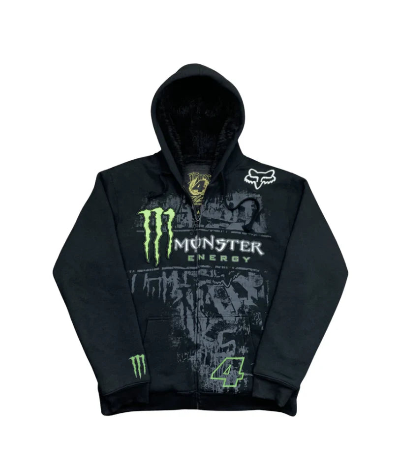 Fox Monster Zip Hoodie