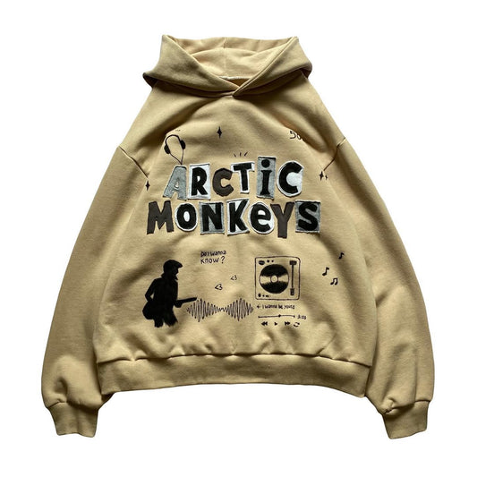 Arctic Monkeys Hoodie (Beige)