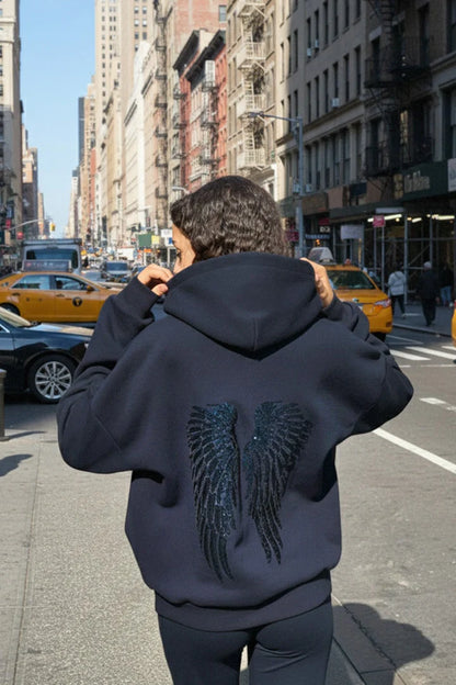 Wings Sequence Hoodie
