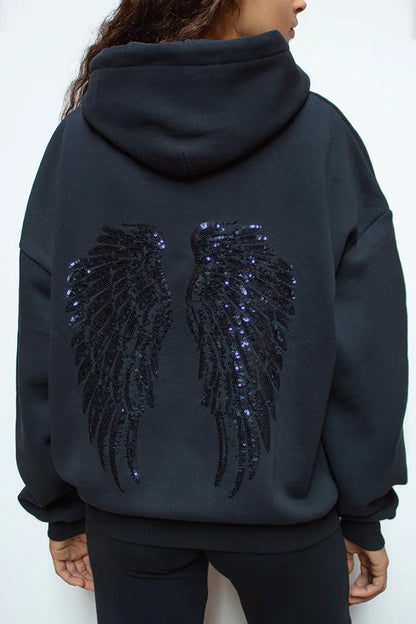 Wings Sequence Hoodie