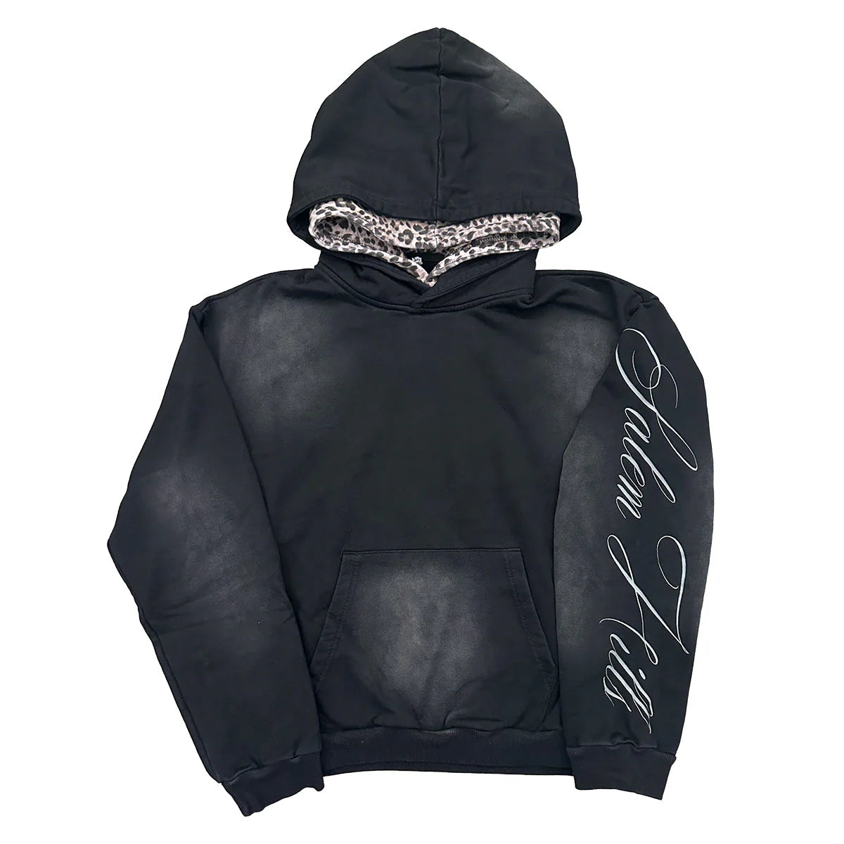 Black Leopard Hoodie